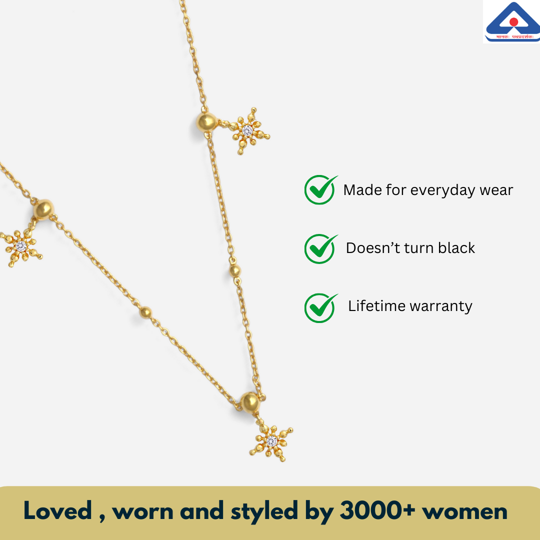 18k Gold Vermeil Sterling Silver