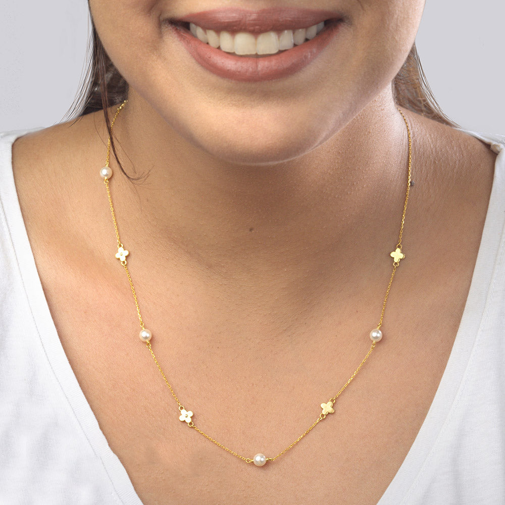 18in 18k Gold Vermeil Sterling Silver