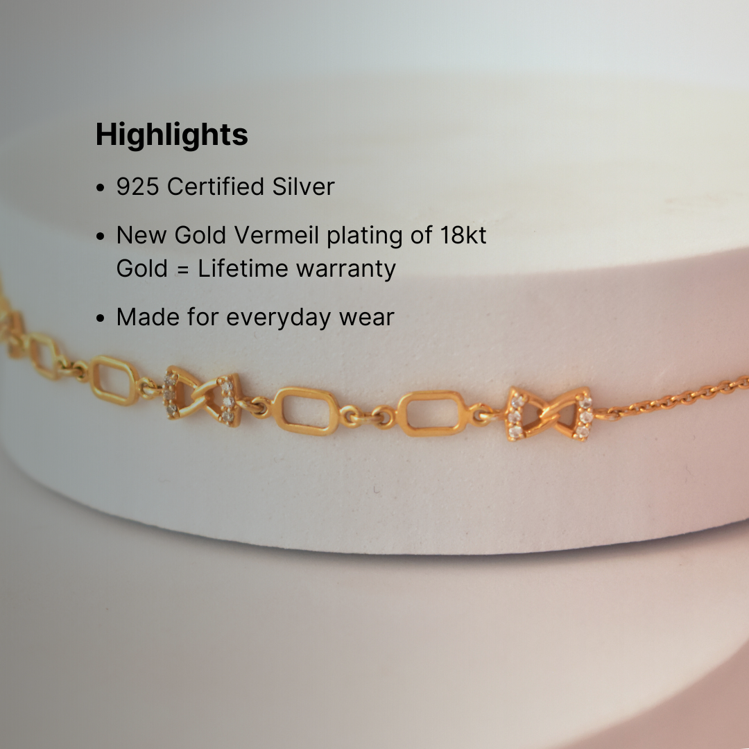 18k Gold Vermeil Sterling Silver