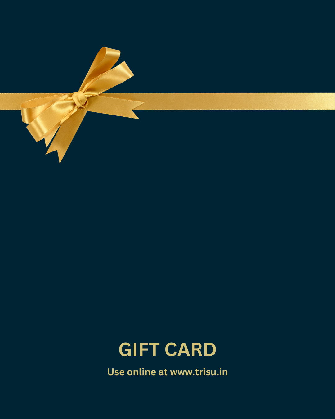 Trisu's Festive Gift Card