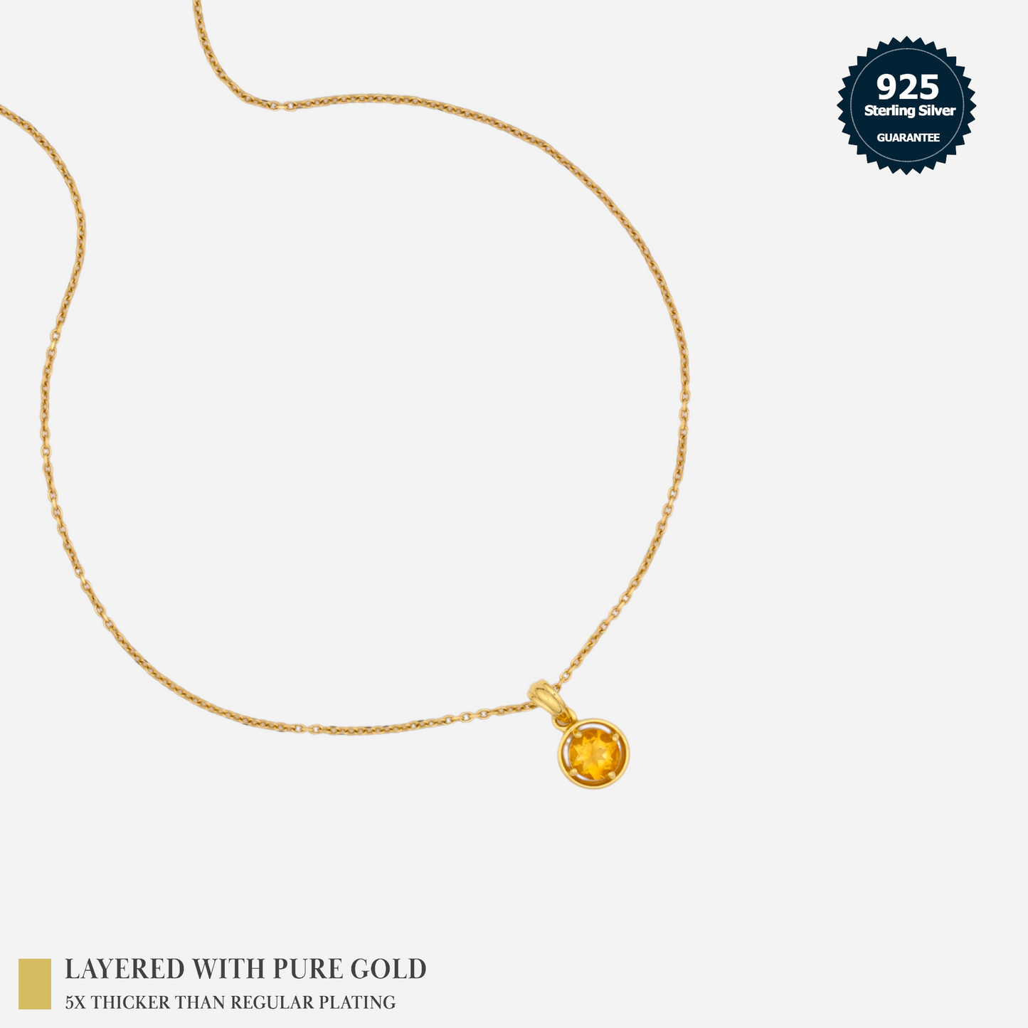 18k Gold Vermeil Sterling Silver